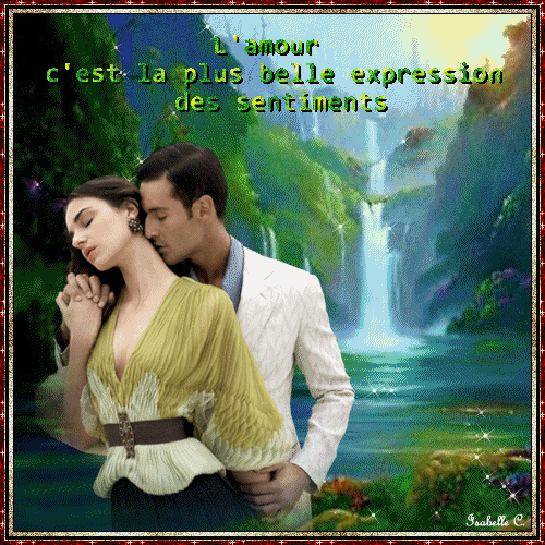 L'amour c'est la plus belle expression des sentiments