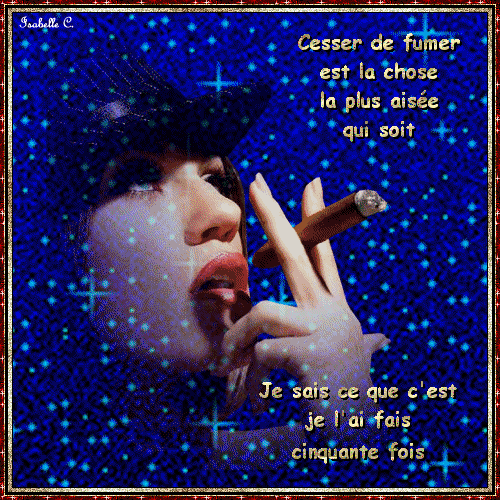 Le cadeau pour cela qua cessé de fumer